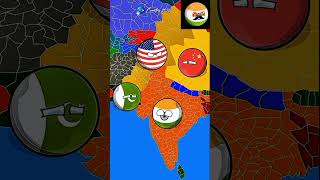 How is the friendship between all  countries?#countryballs #shorts #100kvews #foryou #viral