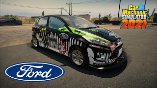 Car Mechanic Simulator 2021 Gameplay - Ford Fiesta Zetec how to full restoration and tuning