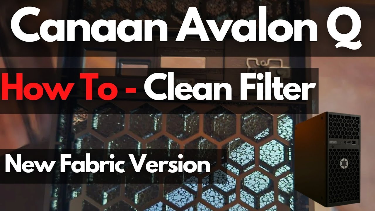 How to Clean The New Canaan Avalon Q Fabric Filter