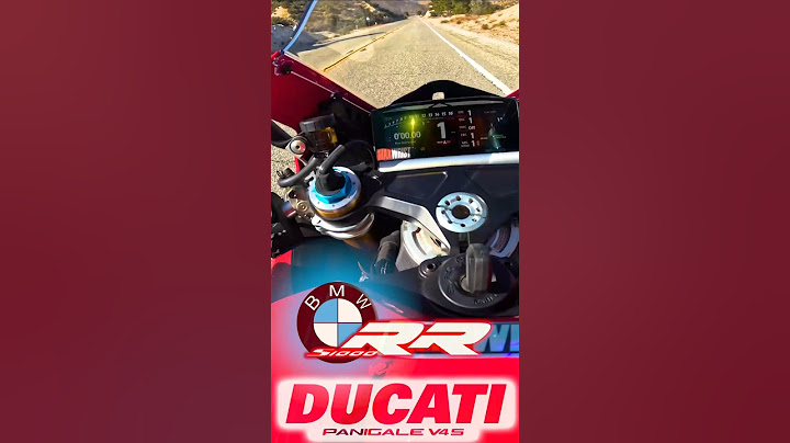 BMW vs Ducati