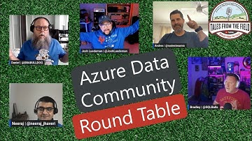 1/16 Azure Data Community Round Table