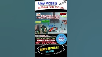 Siemens Servo Motor Heidenhain Encoder Ready Stock in Dubai ServoRepair.ae Buy Get Installed Aligned