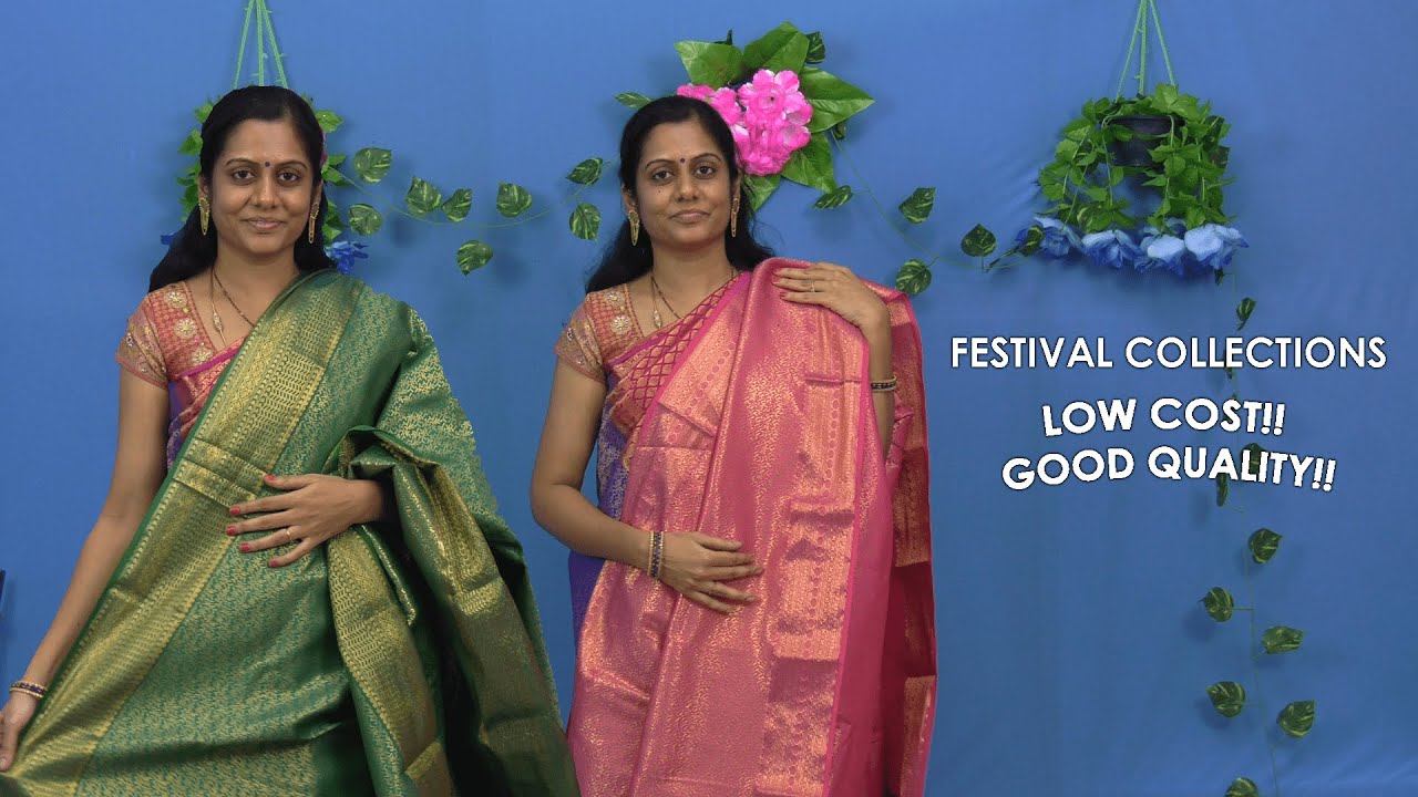 THE HANDLOOM SAREES,LOW COST,GOOD QUALITY YouTube