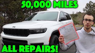 50k Miles! New Jeep Grand Cherokee WL Maintenance Records by Kurt of Trades 2,427 views 4 months ago 4 minutes, 18 seconds