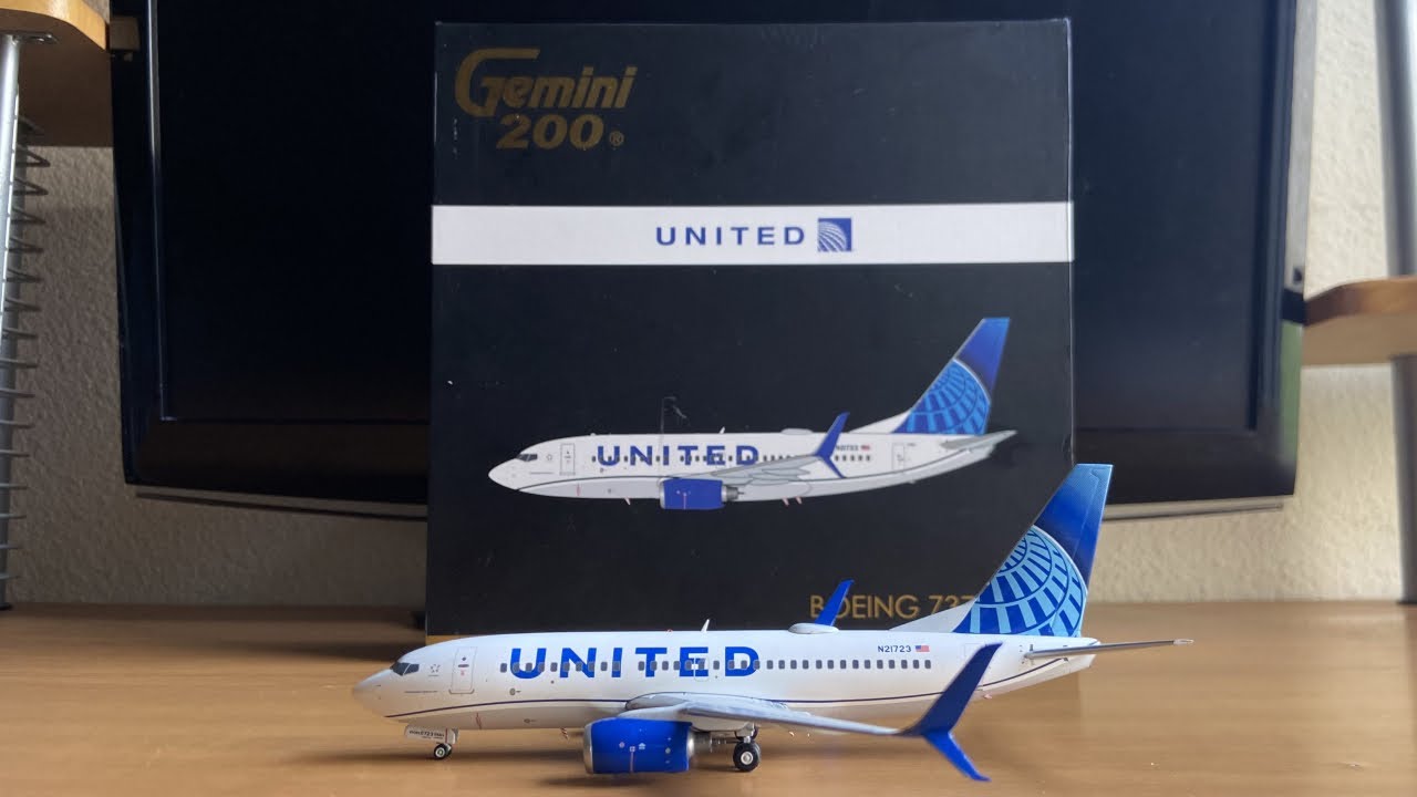 Gemini 200 United Airlines Boeing 737 MAX 8 [N27251] 1:200 Scale