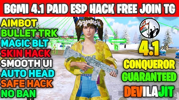 BGMI HACK 4.1 | BGMI 4.1 MOD APK | BGMI ESP HACK | BGMI NEW HACK TODAY | HOW TO HACK BGMI HACK