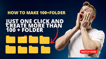 Just One click  100 + folder |  #learnnet