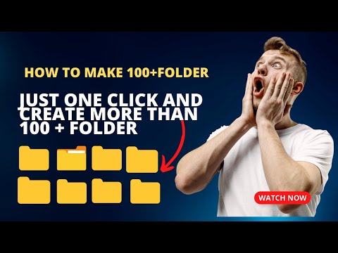 Just One click  100 + folder |  #learnnet