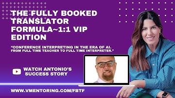 “Conference interpreting in the era of AI. From full time teacher to full time interpreter.” 📱