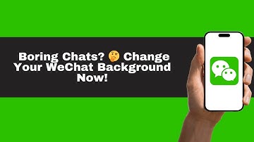 How to change WeChat chat background ? | Make Your WeChat Look Amazing! ✨ Change Chat BG Easily!
