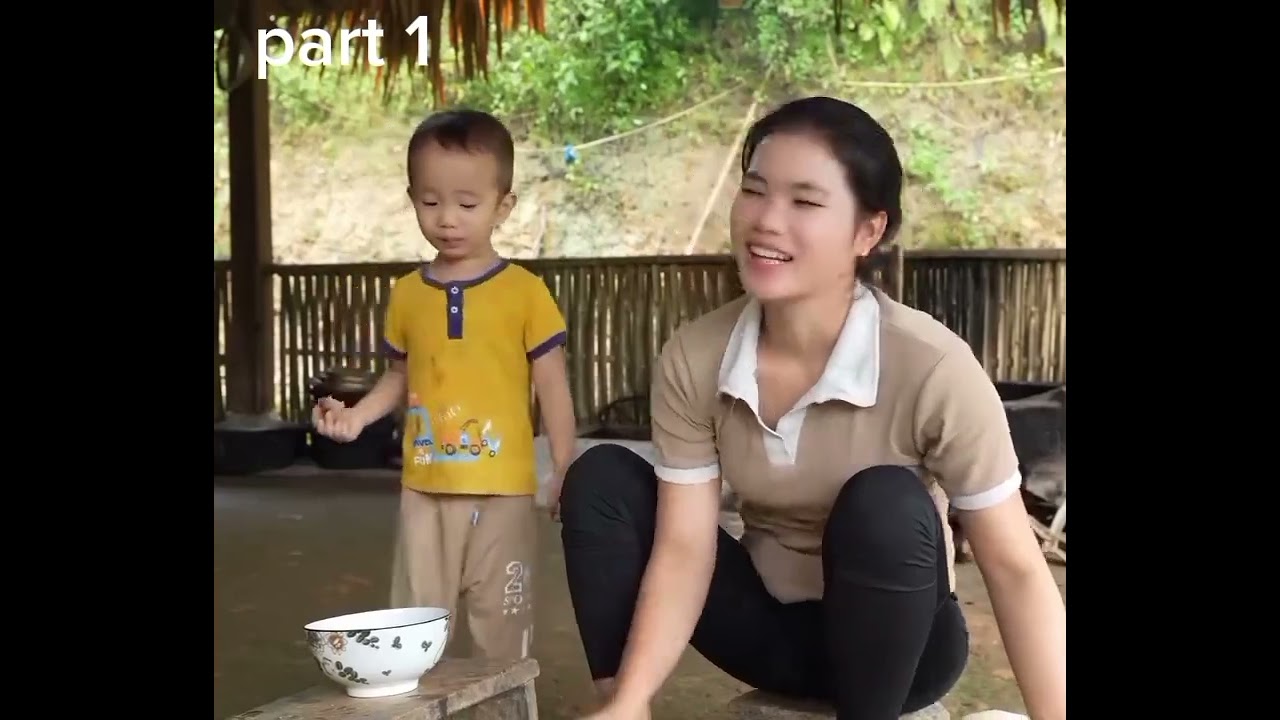 Episode354 Recipe for Making Delicious Mooncakes with Various Fillings to Sell at the Market Trieu