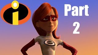 The Incredibles Elastigirl Mr. Incredible Rooftop Team Up Children Games