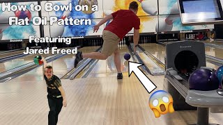 Thumbnail How to Bowl on a Flat Oil Pattern | FloppyPENGuinn