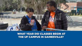 Orange & Blue IQ: What Year Did UF Classes Begin in Gainesville?