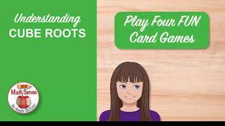 Understanding Cube Roots | Fun Printable Card Games (Ages 12-15)