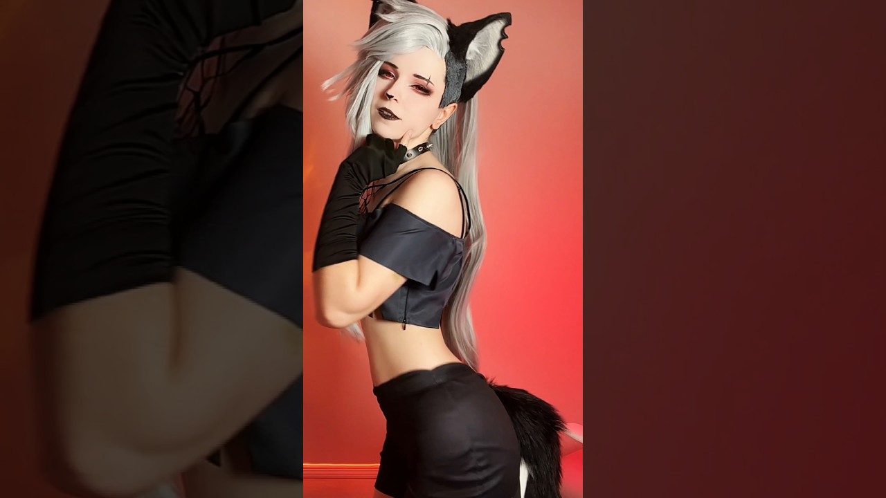 Don't tell Blitzo🐺🫣 #cosplay #dance #helluvaboss #loona #loonacosplay #helluvabosscosplay