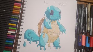Drip Effect Drawing Tutorial for Beginner's!!!