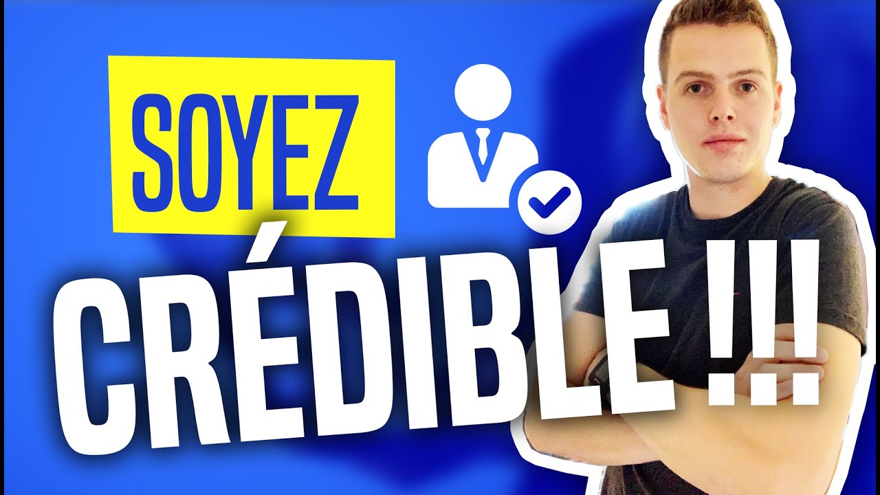 COMMENT être CRÉDIBLE devant un VENDEUR - YouTube