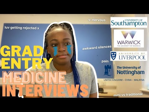 Graduate Entry MMI Medicine Interviews Warwick Southampton Liverpool Nottingham