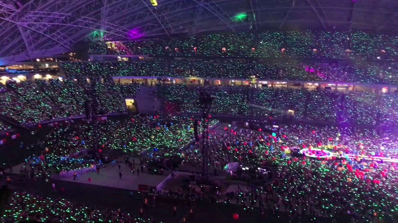 Coldplay in Singapore - Viva La Vida