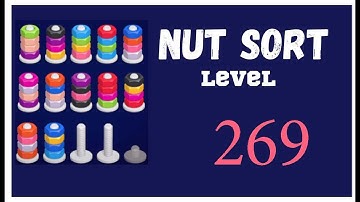 Nut Sort Level 269 Walkthrough | Nuts Sort Level 269