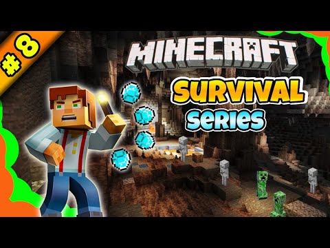 CAN I FIND MY FIRST DIAMOND || MINECRAFT SURVIVAL || EPISODE-8 - YouTube