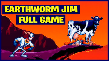 SNES Gameplay — Earthworm Jim