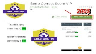 Betro Correct Score Vip Apk تحميل التطبيق مجانا