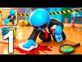 Murder Cleaner - Gameplay Walkthrough Part 1 - Crime Scene Cleaner (iOS, Android)
