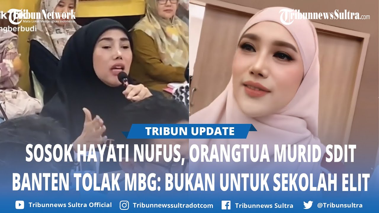Sosok Hayati Nufus Orangtua Murid SDIT di Banten Tolak MBG, Sebut untuk Siswa Miskin