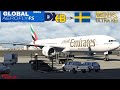 4k | AEROFLY FS GLOBAL | Full flight | BOEING 777-300ER[Emirates]| (OMDB)Dubai Stockholm