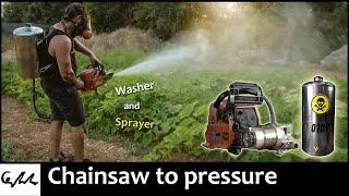 Project 0109 | Chainsaw to pressure Washer and Sprayer