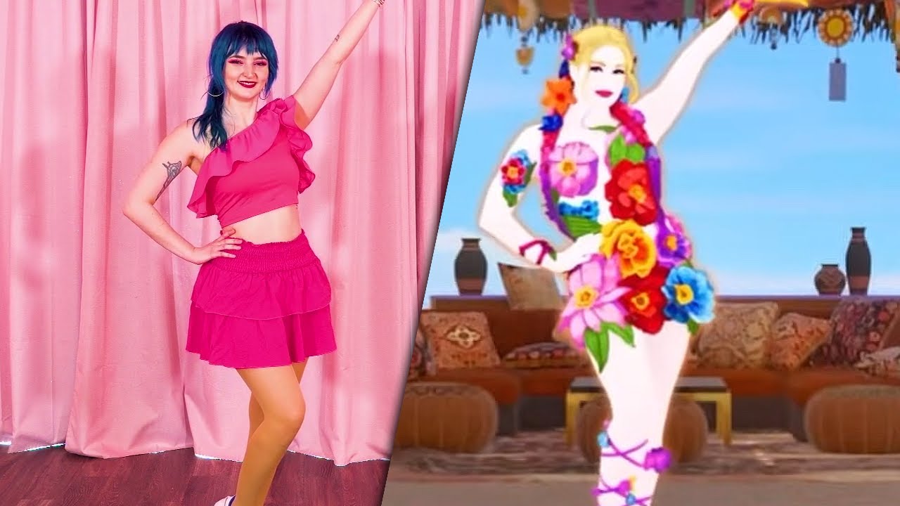 dancing to latin songs in Just Dance! (Streamed April 27th, 2025