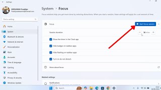 How to Disable Focus Mode Session on Windows 11