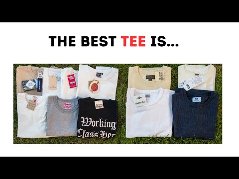 The Guide And Review To The Best Heavyweight T-Shirts. Tshirt MensfashionUrbanlad.