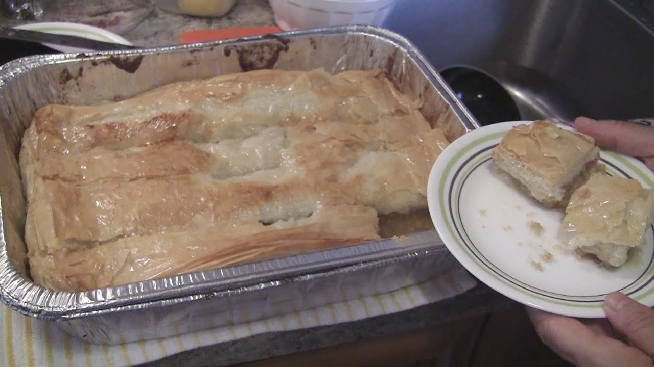 Angelo's Mom Makes Copenhagen (Greek Dessert Pastry)