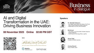 [Webinar] AI and Digital Transformation in the UAE  - Driving Business Innovation