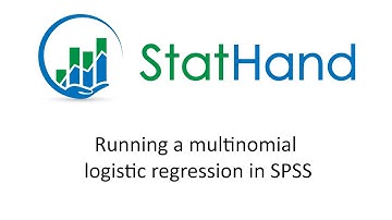 StatHand - Running a multinomial logistic regression in SPSS