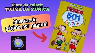 501 Desenhos para Colorir Turma da Mônica