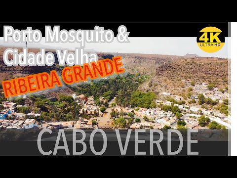 CAPE VERDE/CABO VERDE: PORTO MOSQUITO - RIBEIRA GRANDE #dji #drone #africa