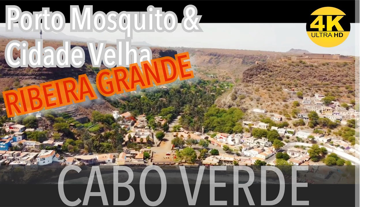 CAPE VERDE/CABO VERDE: PORTO MOSQUITO - RIBEIRA GRANDE #dji #drone #africa