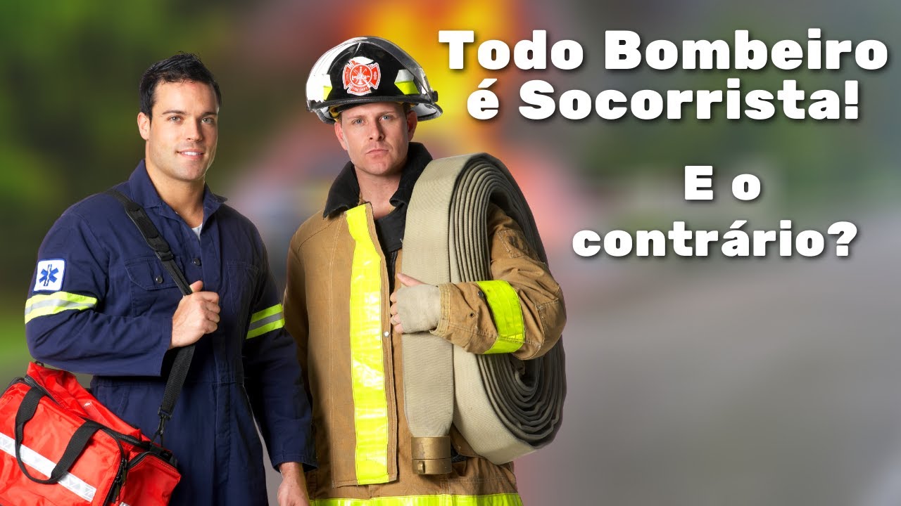 TODO BOMBEIRO É SOCORRISTA? Qual a diferença? YouTube TODO BOMBEIRO É SOCORRISTA? Qual a diferença? YouTube