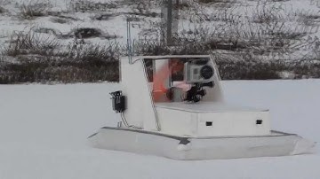 RC Hovercraft- Ice/Snow Drifting