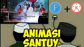 CARA MEMBUAT ANIMASI DANGDUT| Story Whatsapp | Instagram|VIRAL