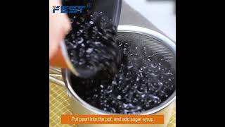 How to  cook tapioca peal ball for boba shop?