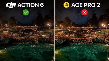 DJI Osmo Action 6 VS Insta360 ACE Pro 2 Camera Test Vergelijking
