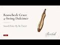 Roosebeck Grace Mountain Dulcimer 4-String Demo by Bo Frazer | DMGS4