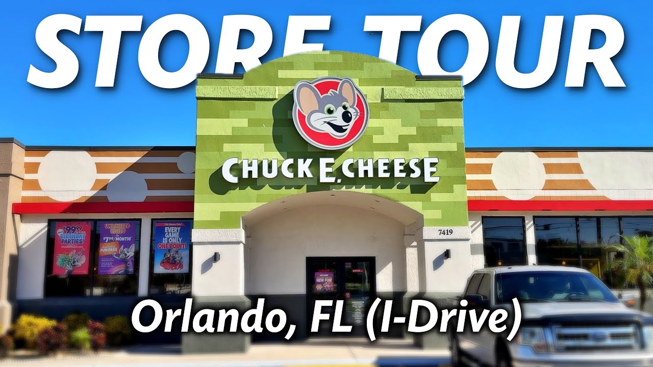 TOUR: Orlando, Florida (I-Drive) Chuck E. Cheese (Former ShowBiz)