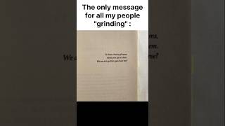 Keep Grinding People.