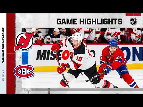 NHL Highlights  Devils vs. Maple Leafs - Mar. 23, 2022 